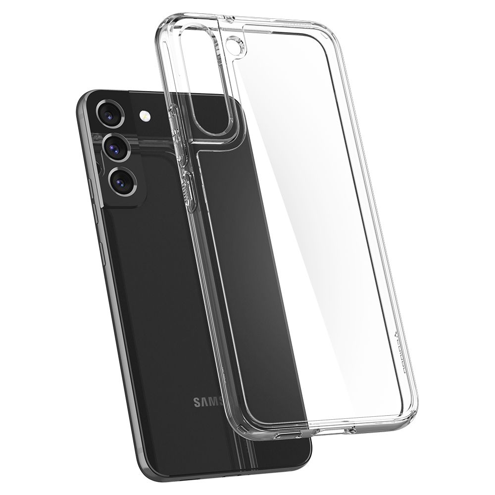 Carcasa Spigen Ultra Hybrid compatibila cu Samsung Galaxy S22 Plus Crystal Clear