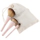 EcoTools Eco Travel Brush Kit mini sminkecset készlet, 3 db