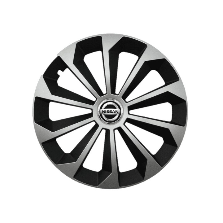 Комплект от 4 капачки Fame II с пръстен R14, за автомобилната гама Nissan