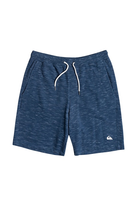 QUIKSILVER, Pantaloni sport scurti cu logo Bayrise, Bleumarin