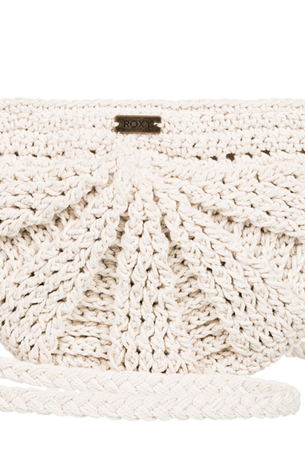 ROXY, Чанта Chips And Guacamole от хартиена слама, Бял eMAG.bg