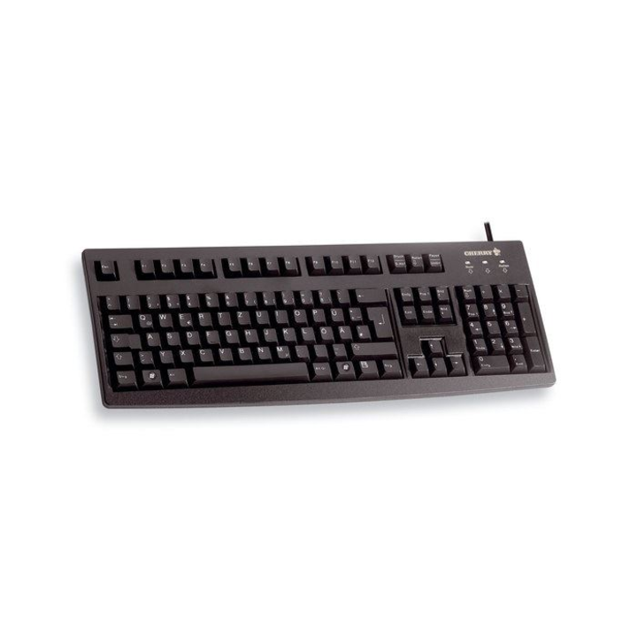 Cherry G83-6104 US billentyűzet fekete USB (G83-6104LUNEU-2) (G83-6104LUNEU-2)