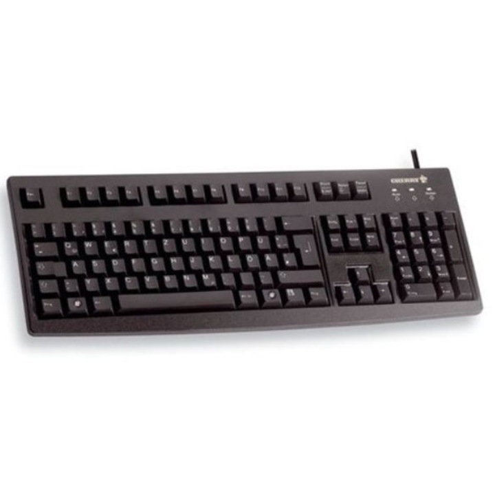 Tastatura Cherry G83-6104LUNEU-2, americana, cu fir, neagra