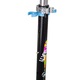 Fekete-kék PB Wave roller 180 mm átmérőjű kerekekkel
