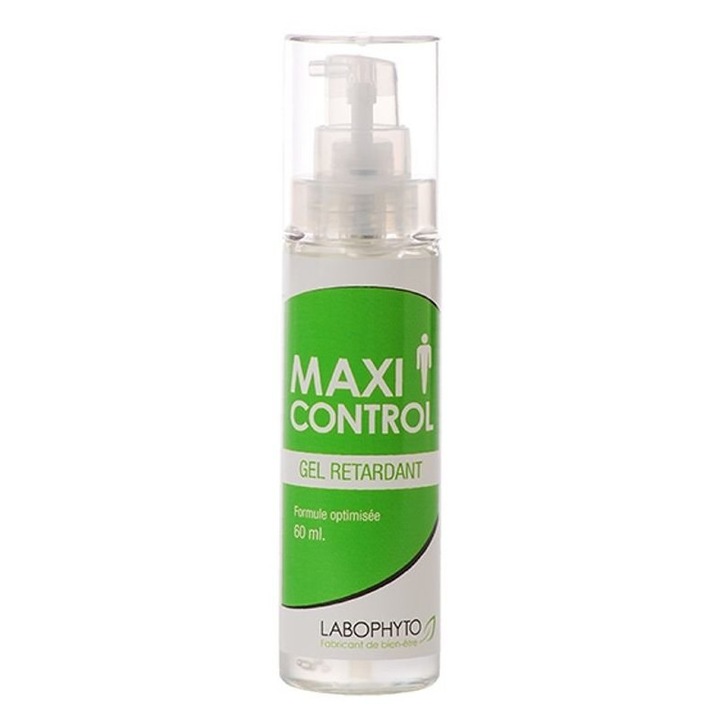 Gel Maxi Control, Labophyto, anti ejaculare precoce, 60 ml, actul sexual va dura mult mai mult si va mai intens
