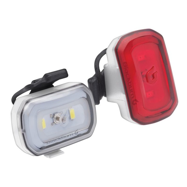 Комплект от 2 фарове за велосипед, Blackburn, 20/60 лумена, бели