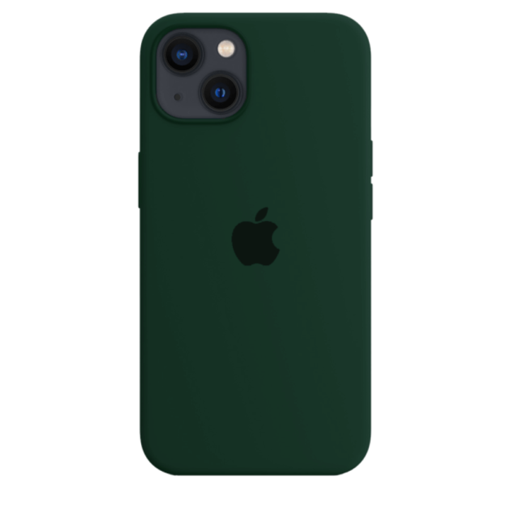 Силиконов Кейс за Apple iPhone 13, Antishock, Navy Green