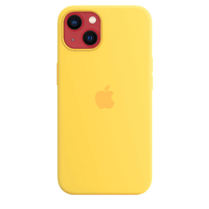 Силиконов Кейс за Apple iPhone 13 Mini, Удароустойчив, Yellow