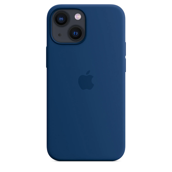 Силиконов Кейс за Apple iPhone 13, Удароустойчив, Midnight Blue