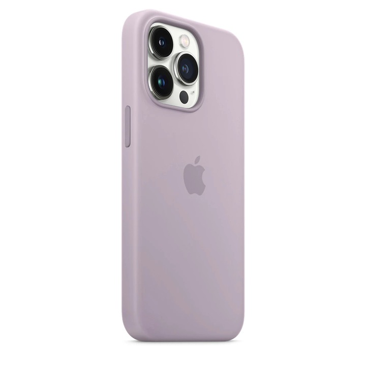 Силиконов Кейс Apple за iPhone 14 Pro Max, Shockproof, Светлолилав