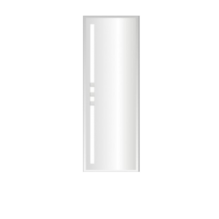 Огледало Inter Ceramic ICM B23, За баня, С фасет и планки за монтаж