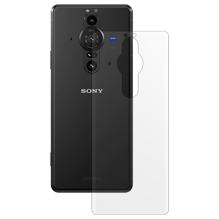 SILKASE matt hátfólia Sony Xperia Pro-I-hez, hátvédelem, megújuló szilikon