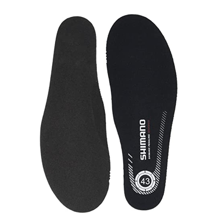 Talpbetét SHIMANO 667514336-A3374, 2 db, Unisex, Fekete, 41 EU
