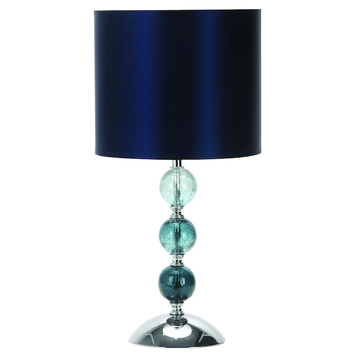 Lampa de masa, Lightex, SUNDAY, E27, Albastru inchis