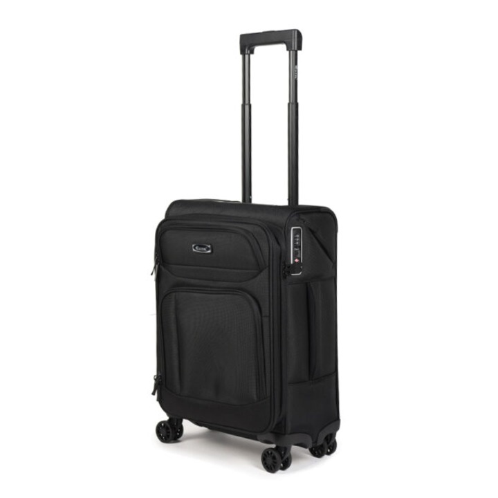 Куфар Estil Voyage, 55см, 48 литра, черен