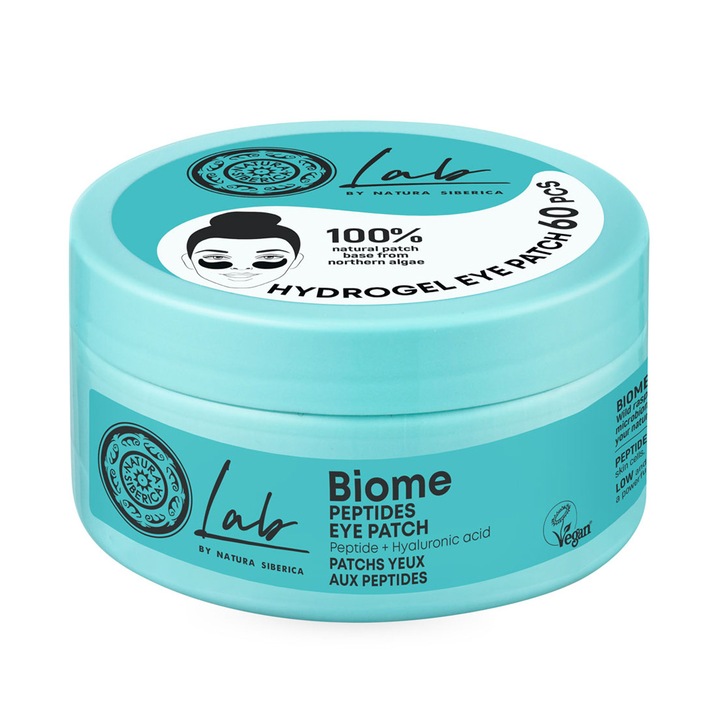 Plasturi pentru ochi Natura Siberica Biome Peptide, 100 ml