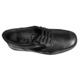 Pantofi lati cu siret din piele naturala Nelu, negru, 43