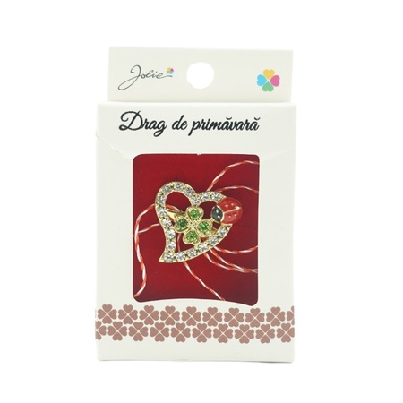 Pachet de 20 Brose Mici in Cutie - Inima cu Pietre - eMAG.ro