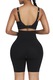 Colanti modelatori, cu corset, talie viespe, scurti, Negru