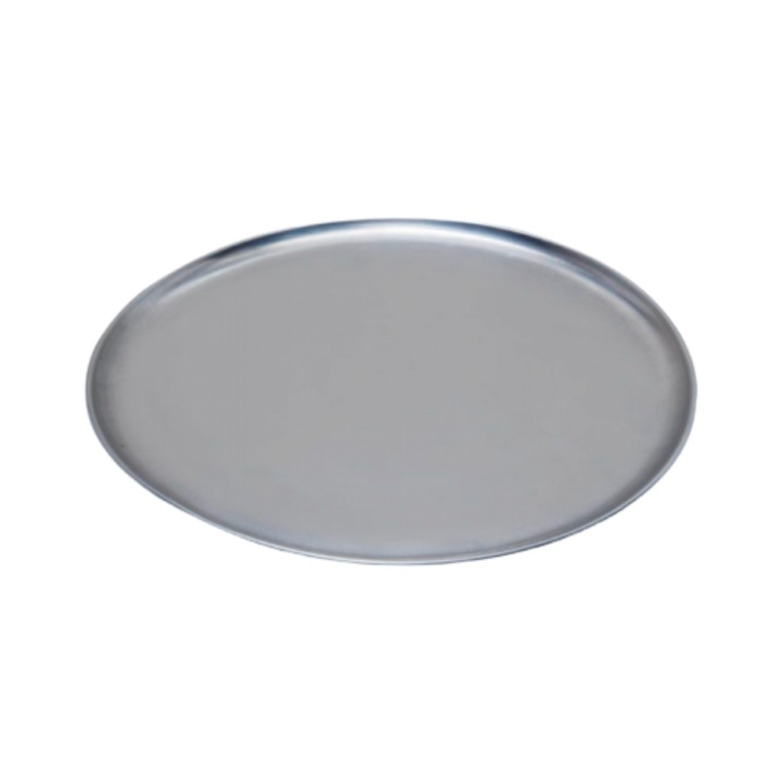 Tava profesionala din aluminiu pentru pizza, 40 cm diametru