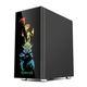Настолен компютър Redragon XT Intel Core i5-12400F до 4,4 Ghz, 16 gb ram DDR4, ssd 1 TB M.2 NVME, видеокарта, предназначена за игри AMD Radeon RX6600XT OC 8 GB GDDR6, RGB tower case