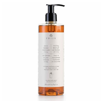 Gel de dus si sampon 2in1, cu extract de ginseng, Prija, 380ml