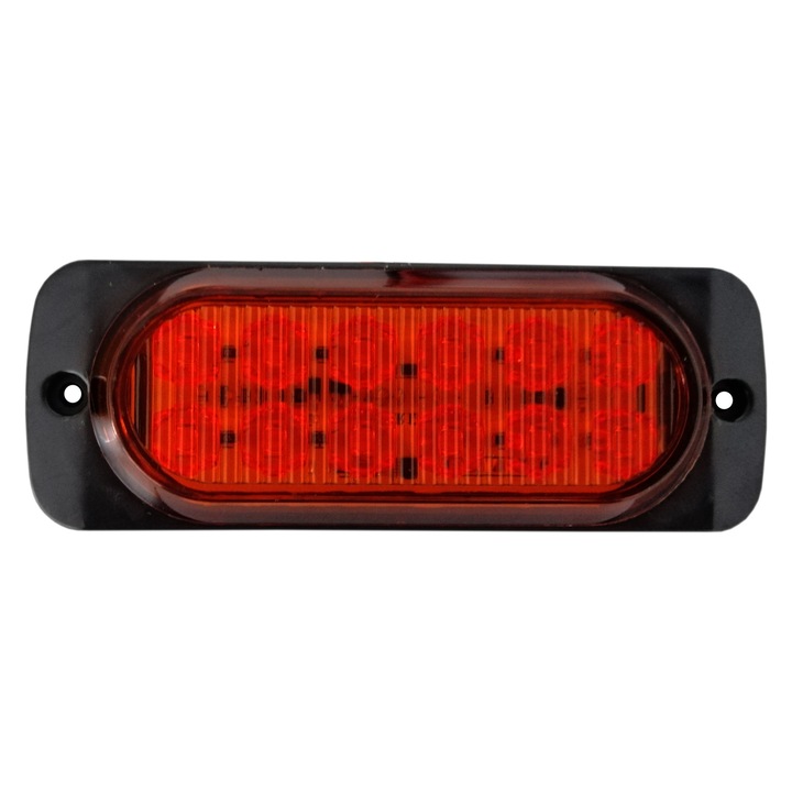 Set 4X Lampa LED Stroboscopica Flexzon, 12 LED-uri, Galbena, 12-24V