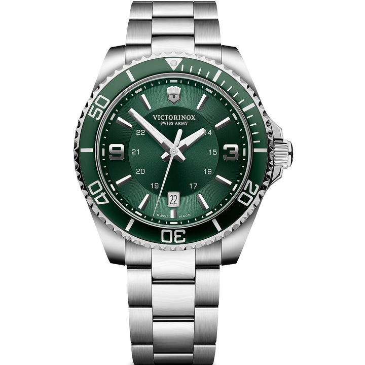 Ceas barbatesc Victorinox Quartz, 43mm, 10ATM, Otel