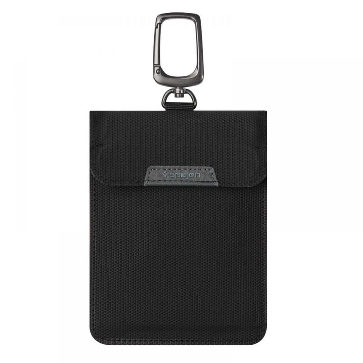 Калъф Spigen Pouch Keyless RFID Signal Blocker, Черен