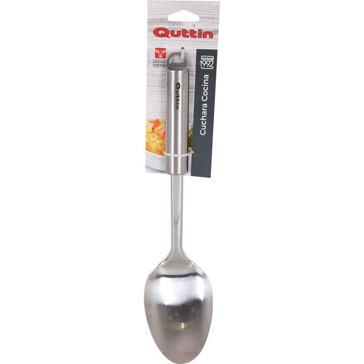 Lingura bucatarie, inox, 33cm, Quttin