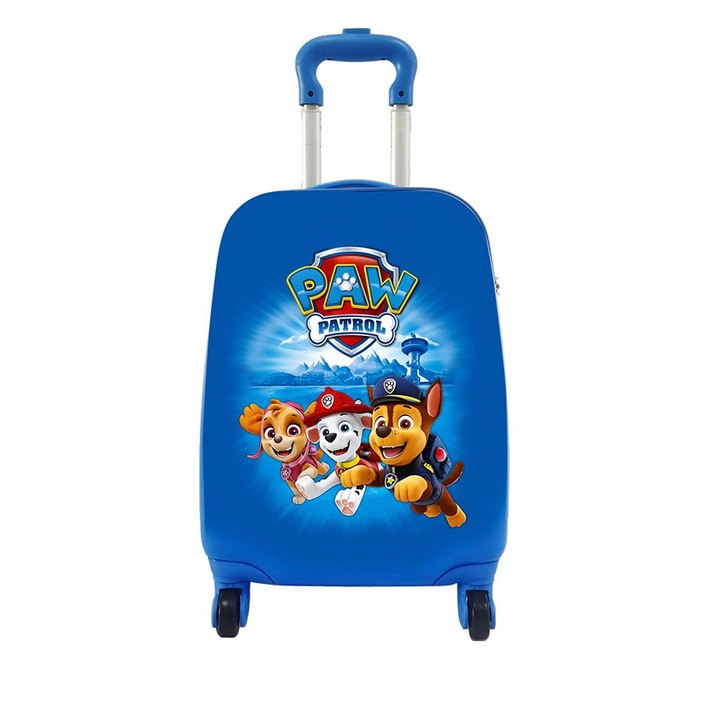 Пътна чанта Nickelodeon, Paw Patrol, Пластмаса, 32 л, Синя