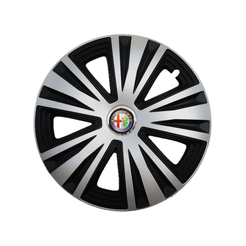 Set 4 capace roti Glory II cu inel R14, pentru gama auto Alfa Romeo ...