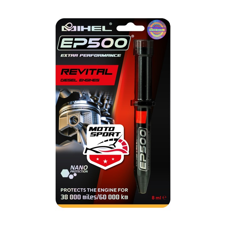 Aditiv pentru motoare diesel, MIHEL, EP500, 8 ml