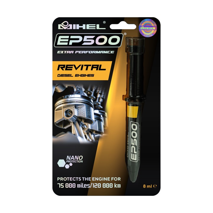 Добавка за дизелови двигатели, MIHEL, EP500 DE, 8 мл