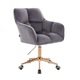 Scaun de birou, Votana, HR550K, Catifea, Grafit