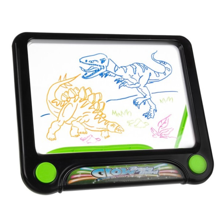 Tableta Magica Pentru Desen 3D, Efecte de Iluminare, 4 Pixuri Colorate, Dezvolta Creativitatea si Imaginatia