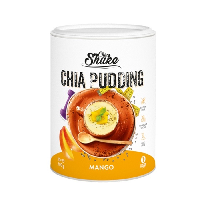 Budinca de chia, Chia Shake, Mango, 300 g