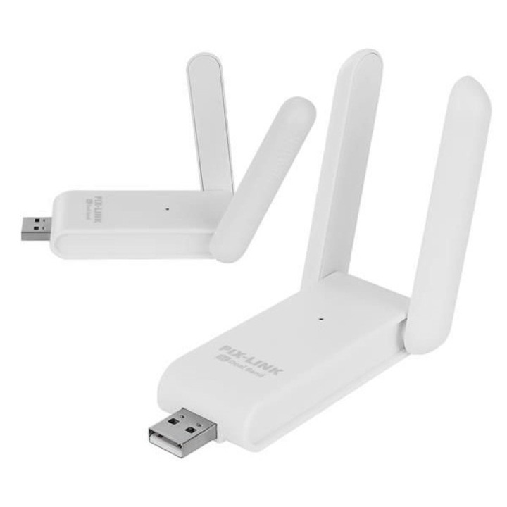 Adaptor Wireles USB, 600Mbps DUAL, Gonga® Alb