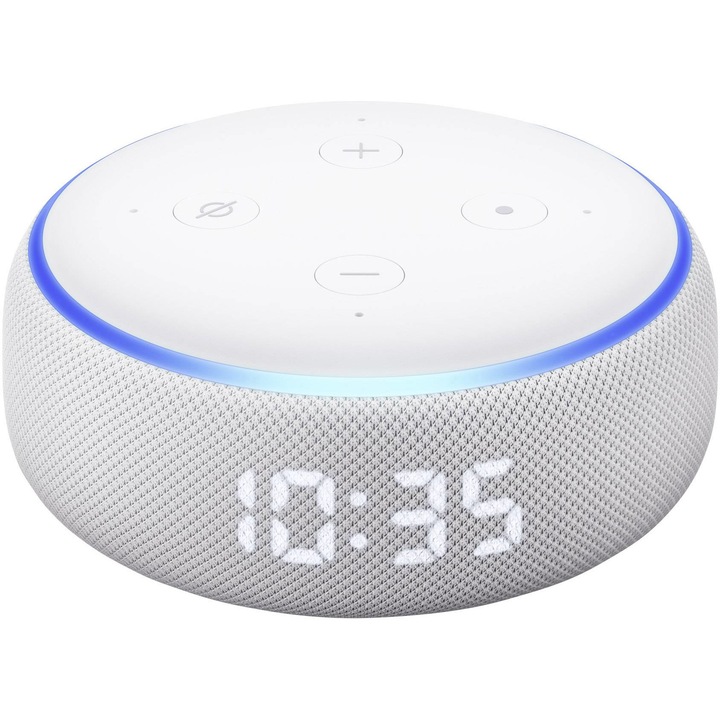 Amazon echo Dot 3 Órával - Alexa Hangasszisztens - Fehér