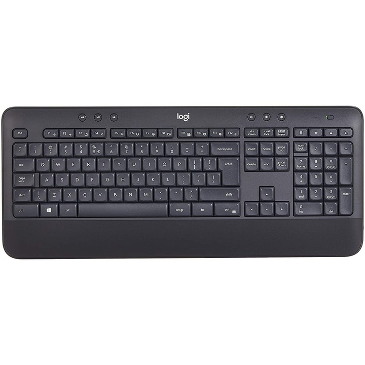 Комплект клавиатура и мишка Logitech MK545 Advanced, Wireless, Черен