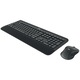 Комплект клавиатура и мишка Logitech MK545 Advanced, Wireless, Черен