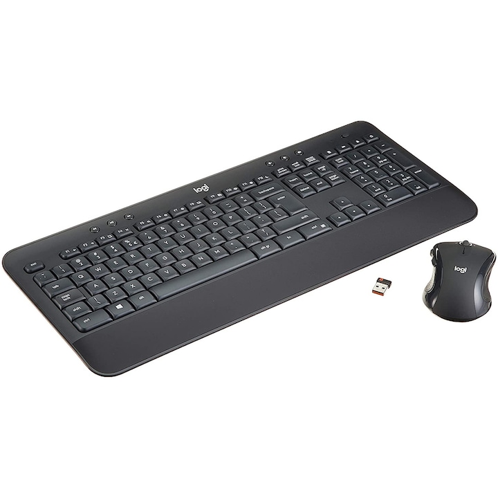 Комплект клавиатура и мишка Logitech MK545 Advanced, Wireless, Черен