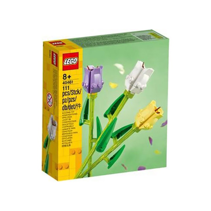 LEGO Buchet lalele 40461, 111 piese
