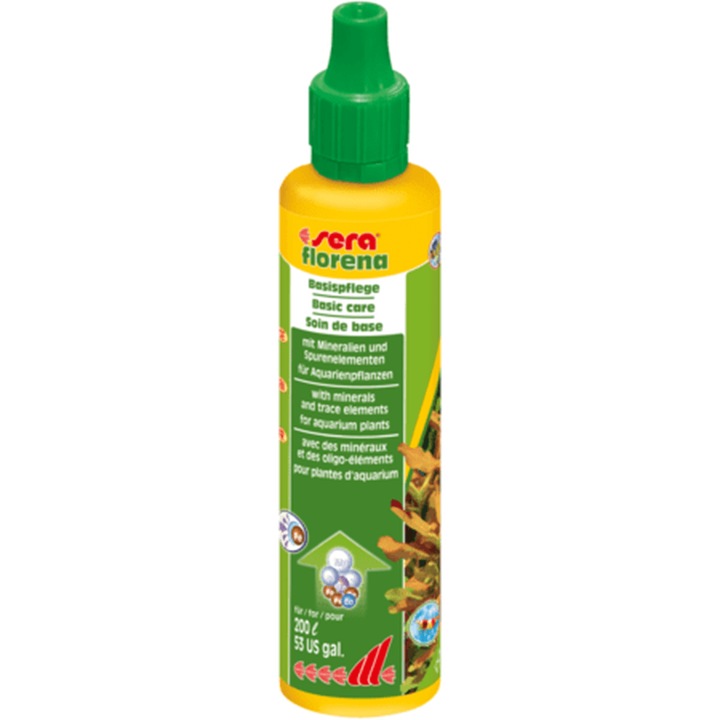 Folyékony műtrágya akváriumi növények számára, Sera Florena - 100 ml