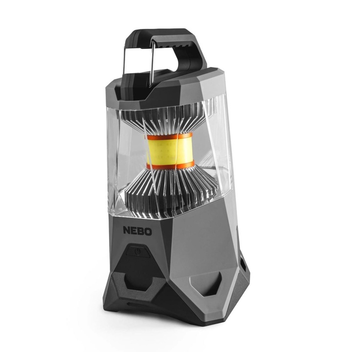 LED къмпинг лампа NEBO Galileo, 1000 lm, IPX4, Батерия 2600 mAh, черна