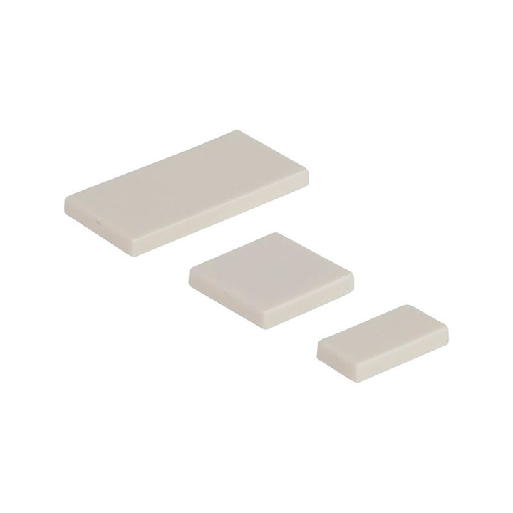 Set de constructie Q-Bricks, 3 dimensiuni, 1000 piese, Alb