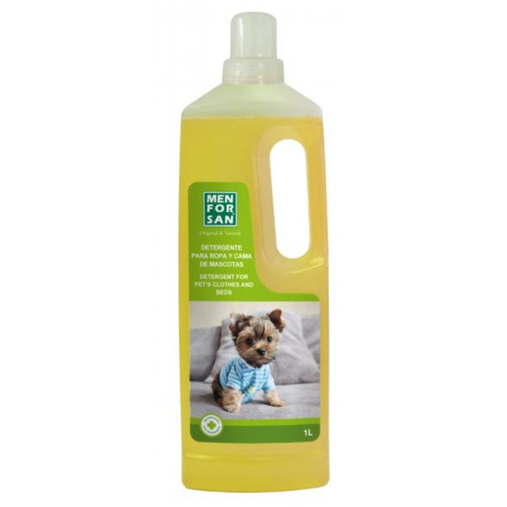 Detergent gel haine animale, Menforsan, 20 spalari, 1L