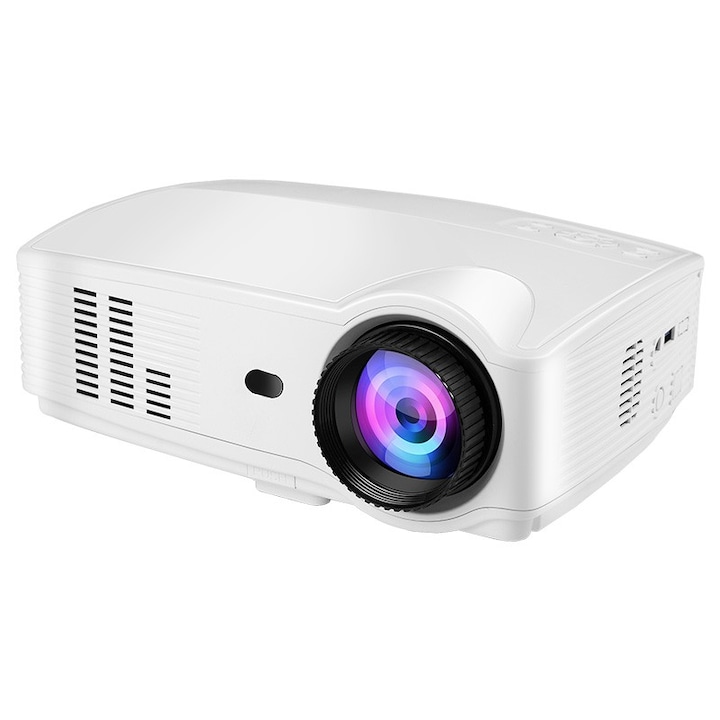 Videoproiector, 4K UHD, aplicatii de streaming integrate, dimensiune proiectie 40x200in, 1200 ANSI Lumens