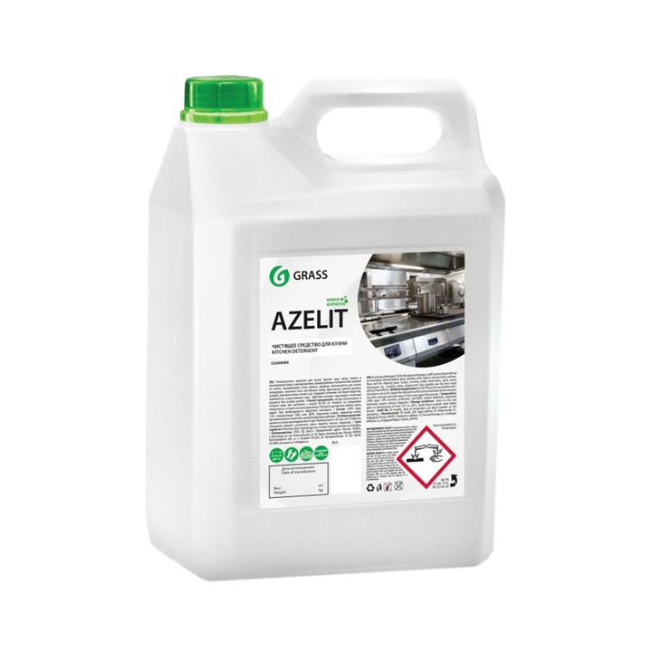 Degresant gel profesional concentrat foarte puternic pentru grasimi arse, Grass Azelit, 5,6 Kg