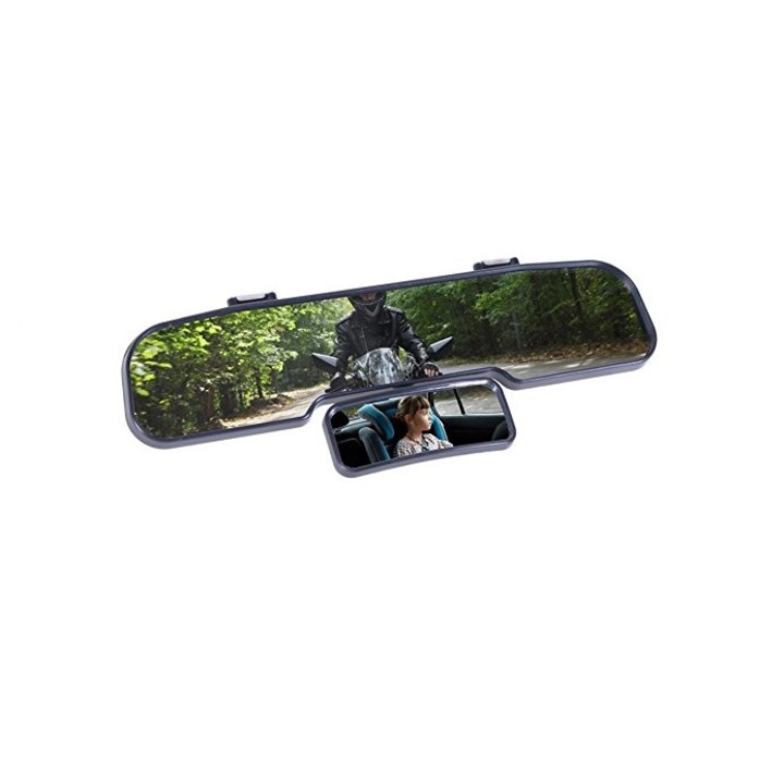 Oglinda Auto Retrovizoare dubla panorama pentru Unghi Mort, rotatie 360 grade